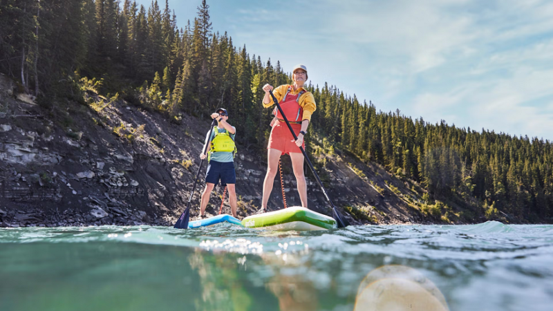 Winter Paddleboarding
